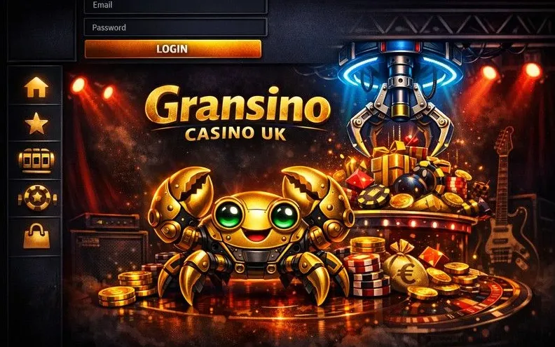 Gransino Casino login page banner